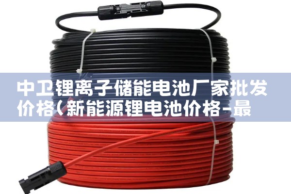 中卫锂离子储能电池厂家批发价格